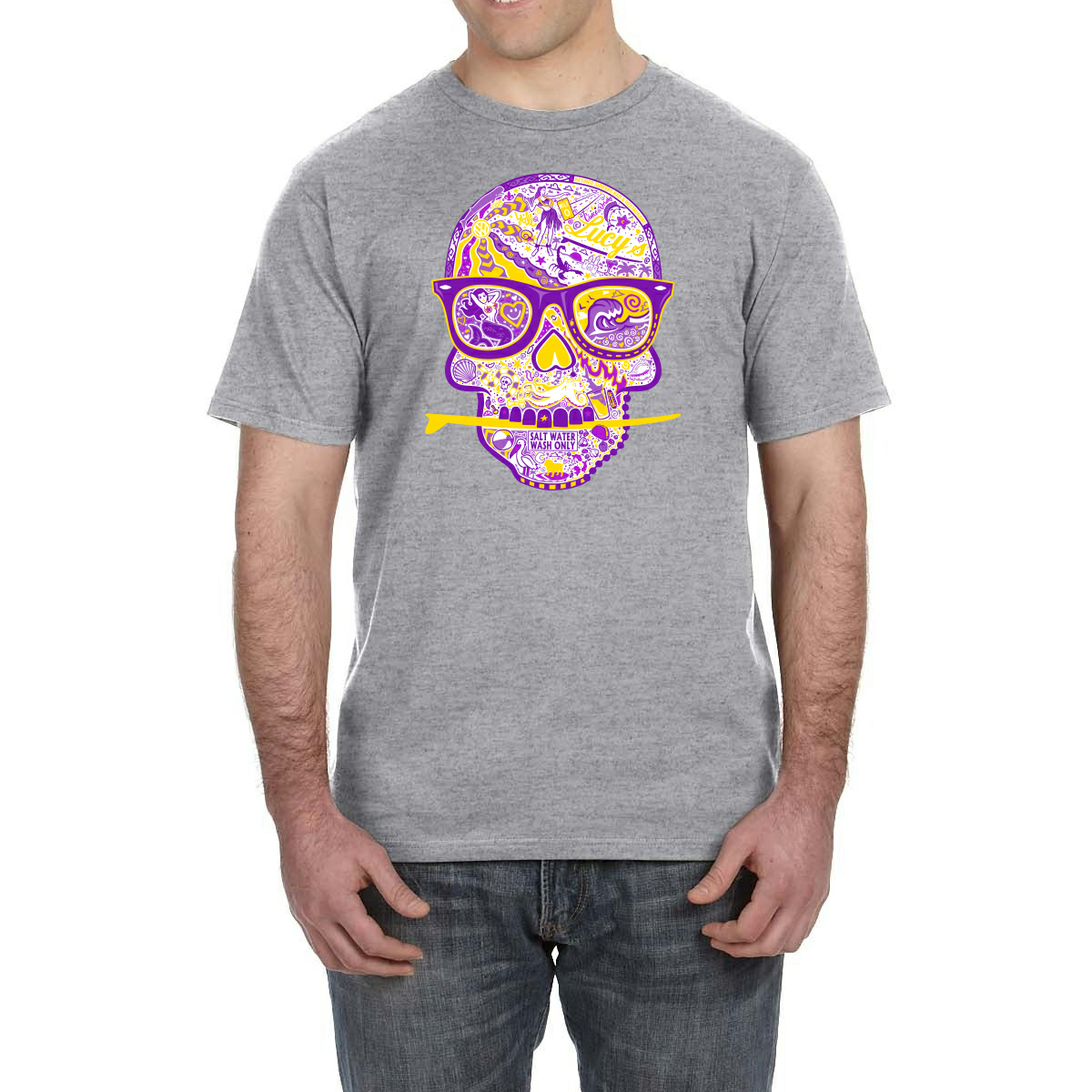 LSU Skull Tee