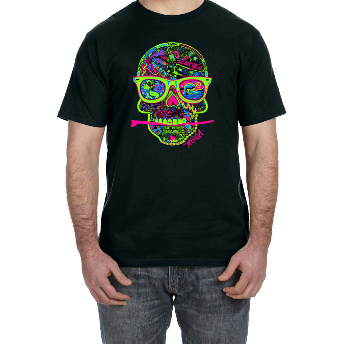 Neon Skull Tee