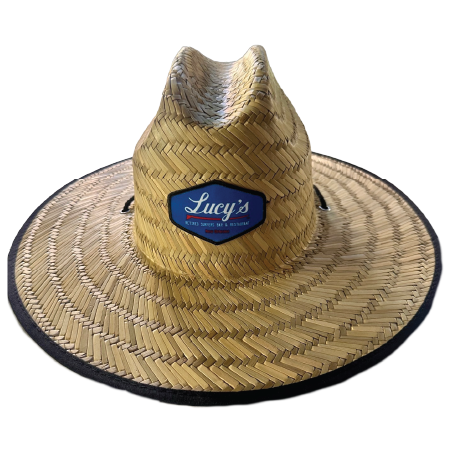 Straw Lifeguard Hat