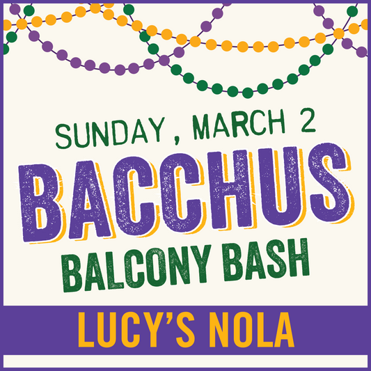 Krewe of Bacchus Balcony Bash (3/2)