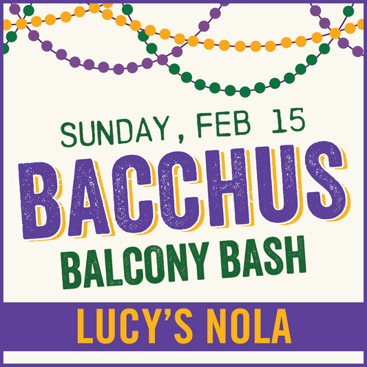 Krewe of Bacchus Balcony Bash (2/15)